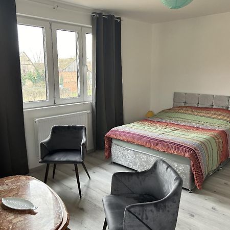 Ferienwohnung Aux Cigogneaux Guémar Exterior foto